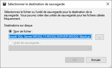 Destination Sauvegarde 1