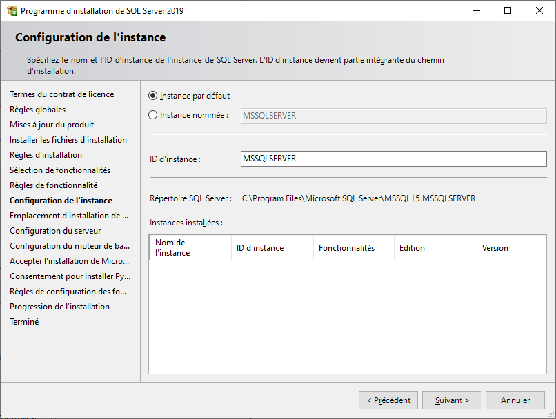 Nom Instances