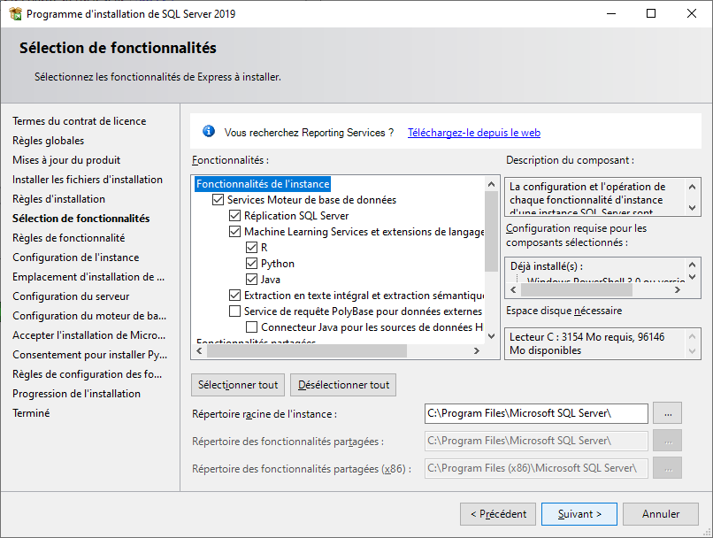 Options Installation
