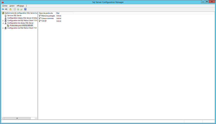 Protocoles MSSQLSERVER