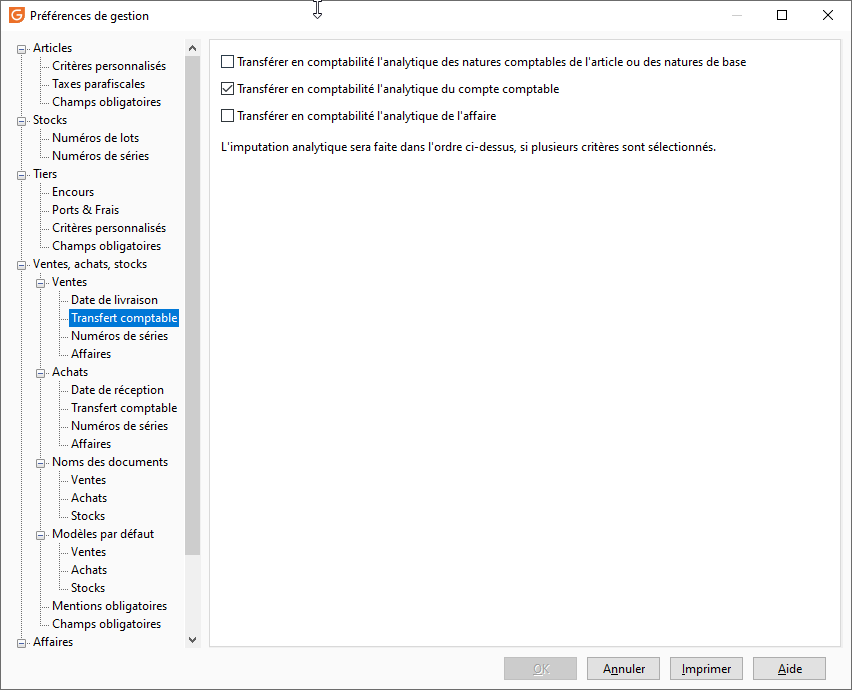 Transfert comptable