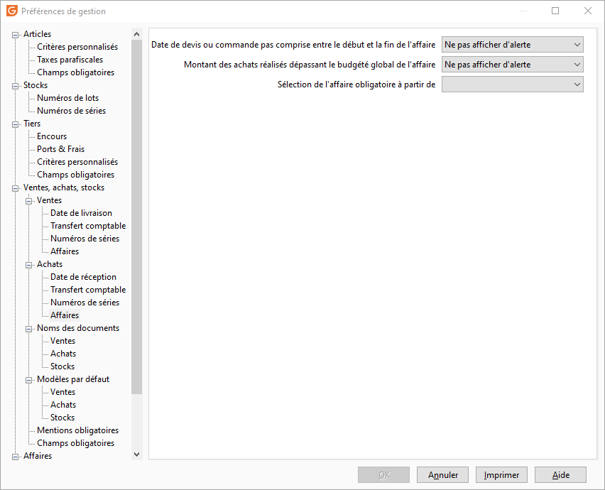 Affaires